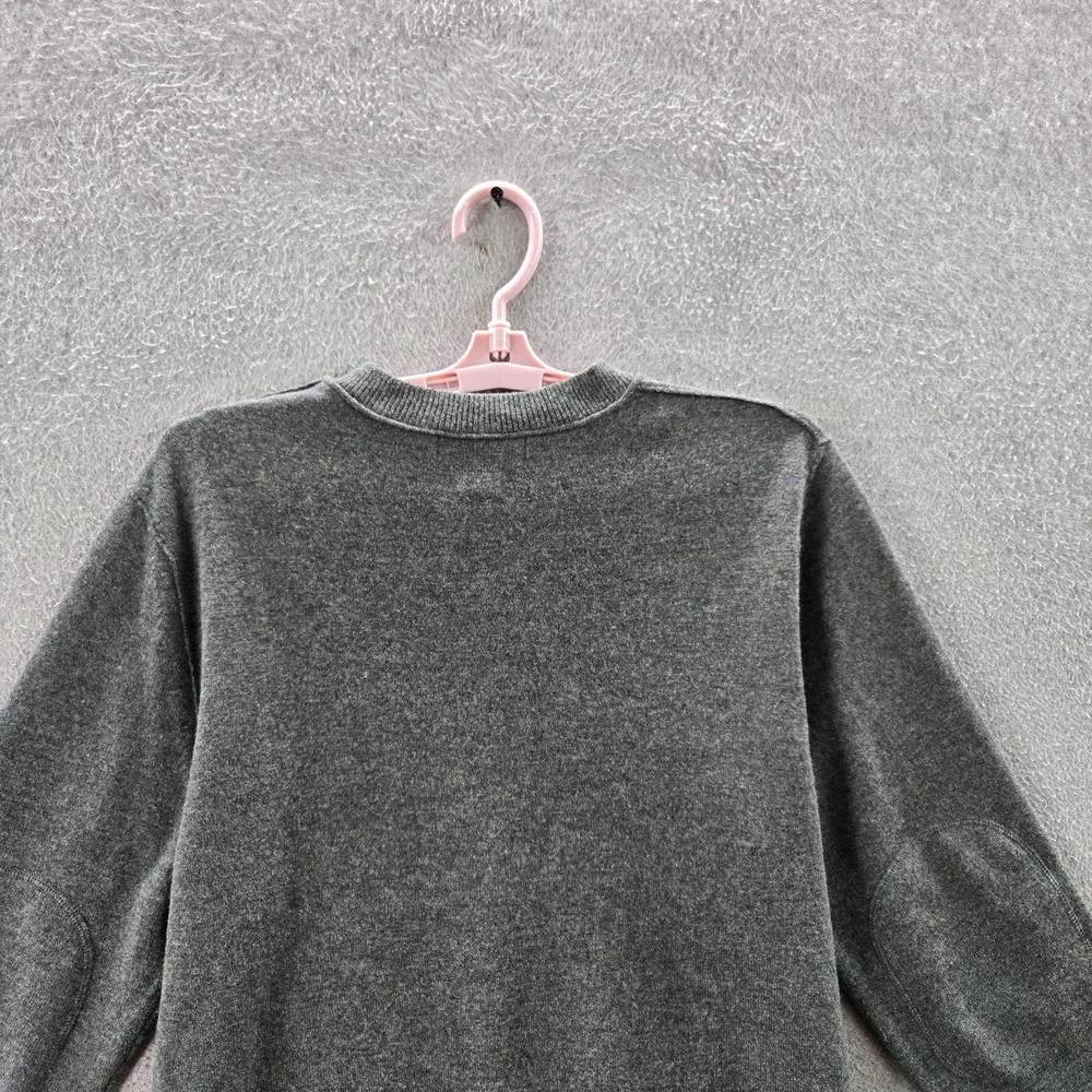 VINTAGE Banana Republic Men Sweater M Green Cashmere Lambswool‎ Preppy Pullover
